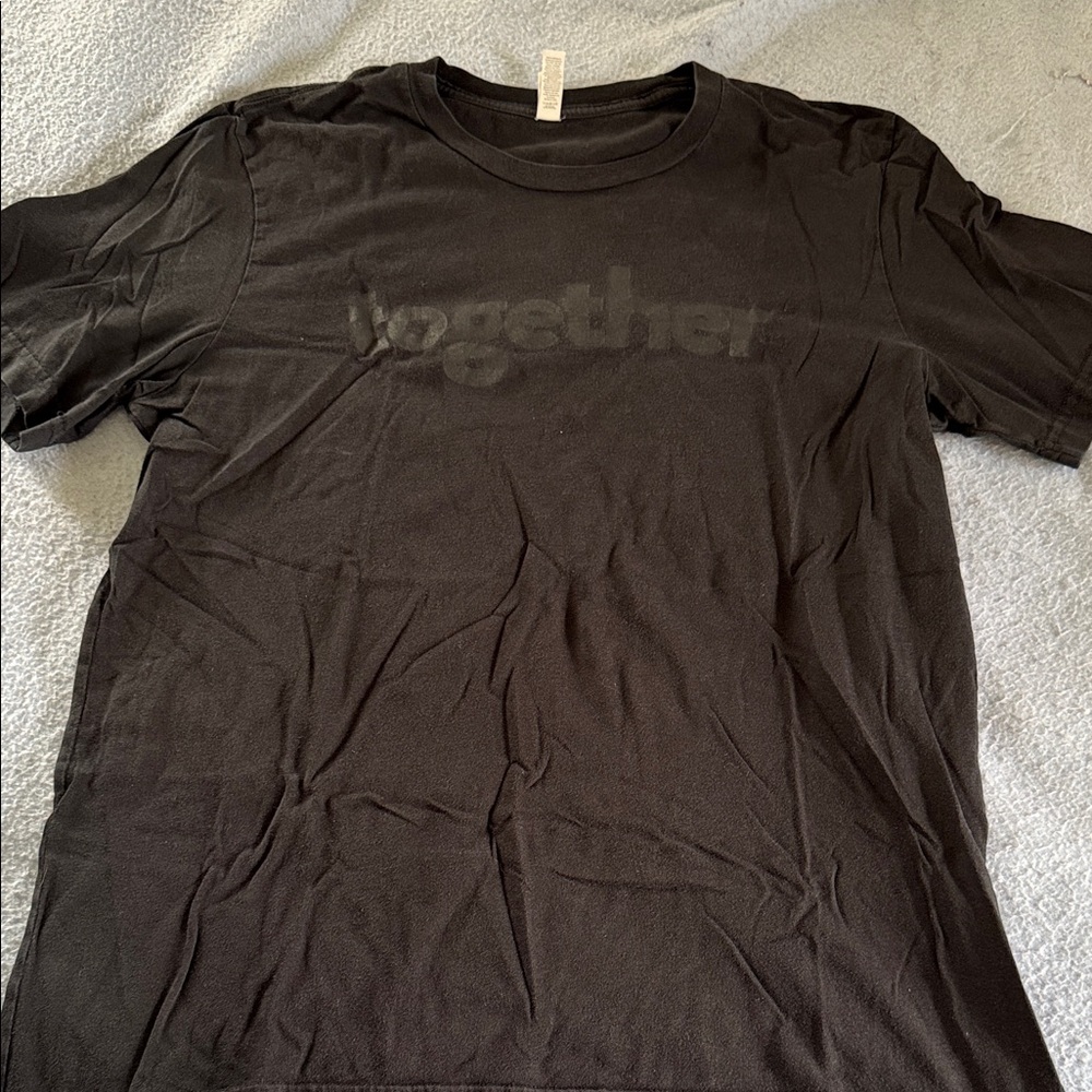 Bella Canvas Black 'Together' Men's Tee